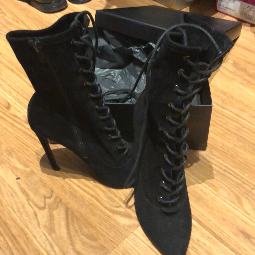 Black boots
